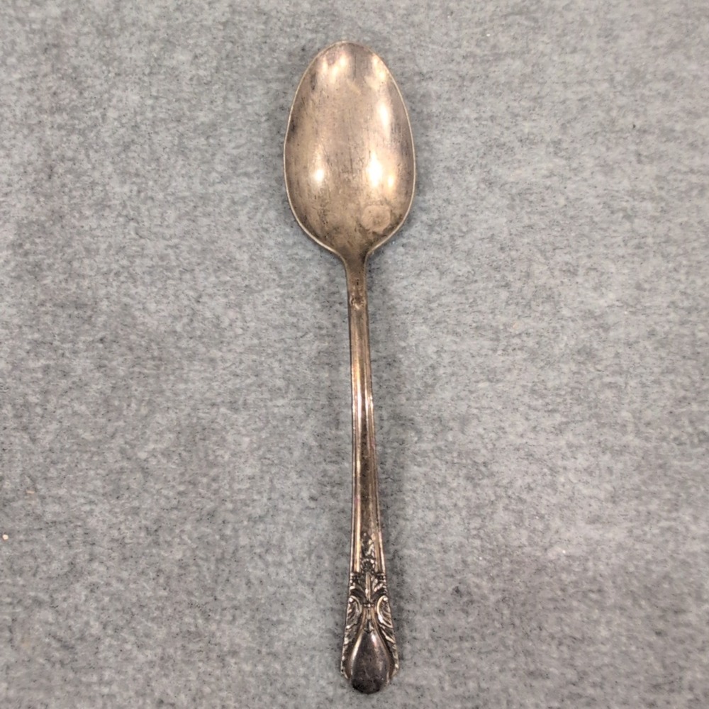 Vintage Wm Rogers Mfg Co Original Rogers Silverplate Teaspoon‎ Spoon Ornate